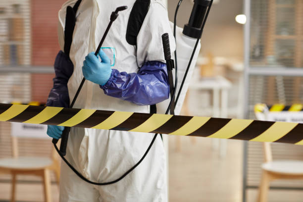Professional Infectious Disease Decontamination technician working in Smithtown, NY